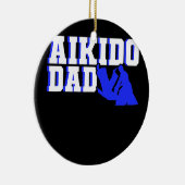 Mens Aikido Dad Father Fighter Martial Arts Fight Keramik Ornament (Rechts)