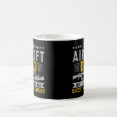 Mens Airsoft Vater wie normaler Vater, außer Coole Kaffeetasse (Mittel)