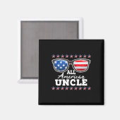 Mens All American UNCLE Men Magnet (Vorderseite/Rückseite)