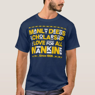 Mens Alpha African 1906 Manly Deeds Stipendium T-Shirt