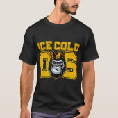 Mens Alpha African Brüderlichkeit Eis Cold Brothas T-Shirt (Vorderseite)