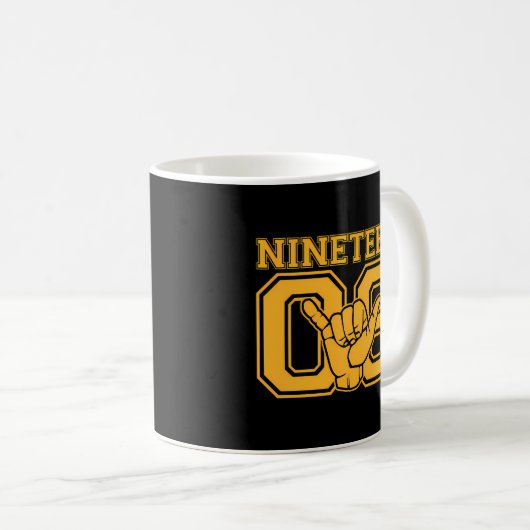 Mens Alpha African Fraternity Hand Sign 1906 Broth Kaffeetasse (VorderseiteRechts)