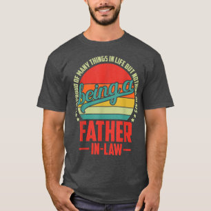 Mens als Vater im Jura von Sohn in Law Daught T-Shirt