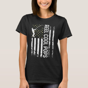 Mens American Flag sind Coole Pop für Daddy Husban T-Shirt