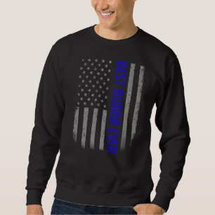Mens American Flag Vater für Vatertag Beste Bubb Sweatshirt