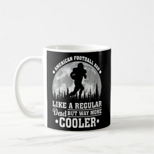 Mens American Football Vater wie ein regelmäßiger Kaffeetasse