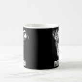 Mens American Pit Bull Vater Kaffeetasse (Mittel)