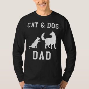 Mens Animal Vathed Day Paw Liebe Dog Cat Kitten P T-Shirt