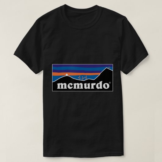 Mens Antarktica McMurdo Station, US-Antarktis Prog T-Shirt (Design vorne)