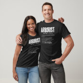 Mens Arborist Definition Tree Chirurg Wörterbuch T T-Shirt (Unisex)