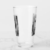 Mens Art Masculine Zeichnend Bierbraut Glas (Links)