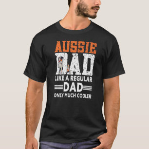 Mens Aussie Vater Aussie Owner Australian Shepherd T-Shirt