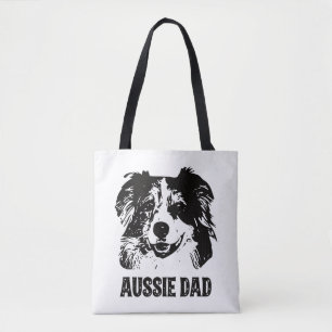 Mens Aussie Vater - Australian Shepherd Dog Vater Tasche