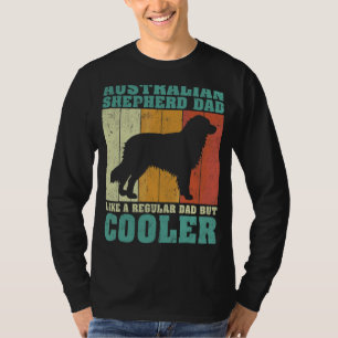 Mens Australian Shepherd Vater wie ein regelmäßige T-Shirt
