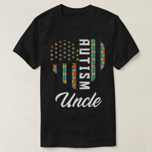 Mens Autismus Awareness Autistic Niece Nephew Stol T-Shirt (Design vorne)