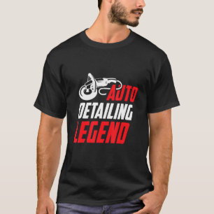 Mens-Auto mit Details zum legendären Auto-Detail T-Shirt