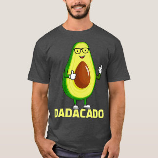 Mens Avocado Lover Funny Dadacado Vatertag Avo T-Shirt