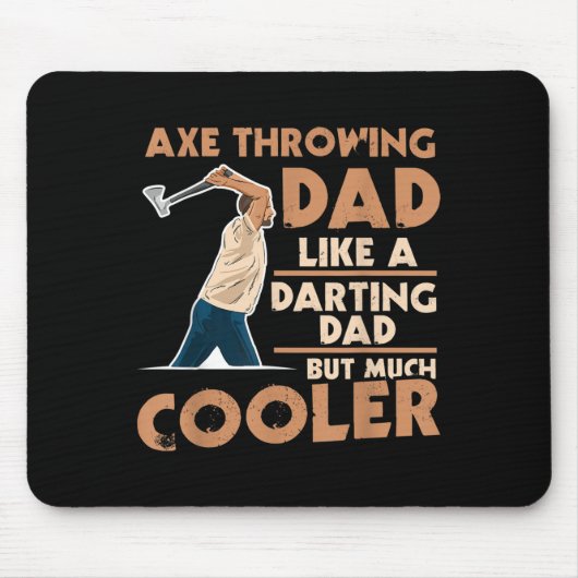 Mens Ax Throwing-Angebot für Ihren AX-Throwing-Vat Mousepad (Vorne)