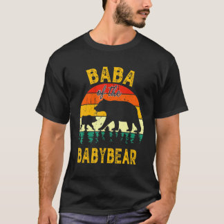 Mens Baba des Baby Bären Geburtstag Baba Väter D T-Shirt