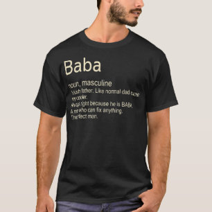 Mens Baba Türkischer Vater T-Shirt