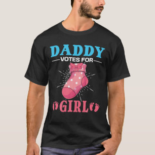 Mens Baby Shower Party Vater Girl Future Daddy Gen T-Shirt
