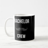 Mens Bachelor Crew Groom Bride Abend Bachelorett Kaffeetasse (Links)