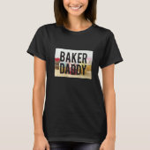 Mens Baker Daddy Dough Baker Bread Baking Funny Sa T-Shirt (Vorderseite)