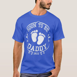 Mens bald Papa 2022 Vatertag zum ersten Mal T-Shirt