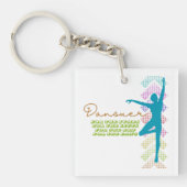 Mens Ballet Dansuer Boys Ballet Dancer Schlüsselanhänger (Vorderseite)