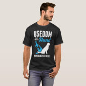 Mens Baltic Sea Island Usedom Coast Holiday Beach  T-Shirt (Vorne ganz)