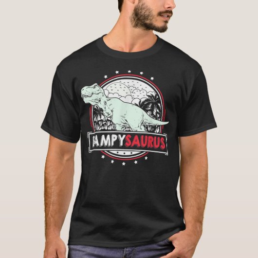Mens BampySaurus T Rex für Bampy Funny Men T-Shirt (Vorderseite)