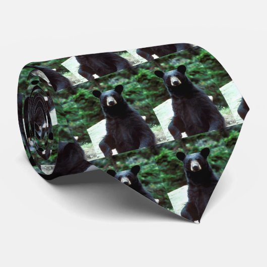 Mens Bären Krawatte (Gerollt)