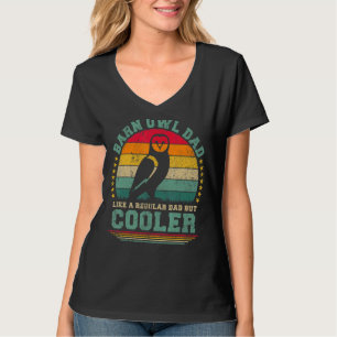 Mens Barn Owl Vater wie ein regelmäßiger Vater, ab T-Shirt