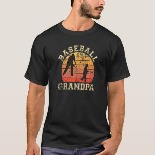 Mens Baseball Großvater Großvater Grandson Proud P T-Shirt