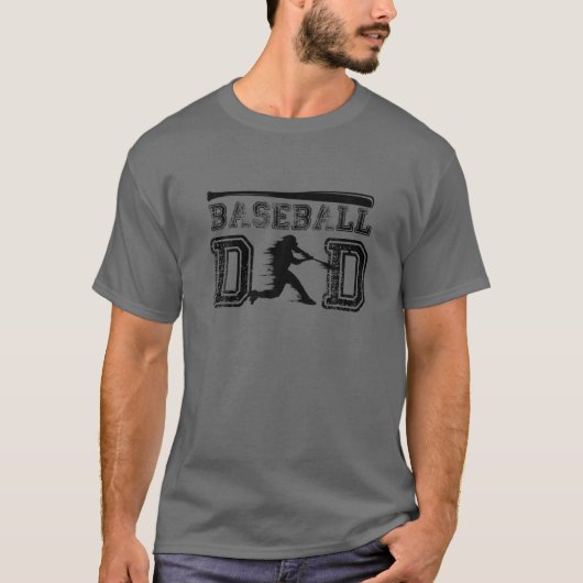 Mens Baseball Vater Baseball Catcher Vater Softbal T-Shirt (Vorderseite)