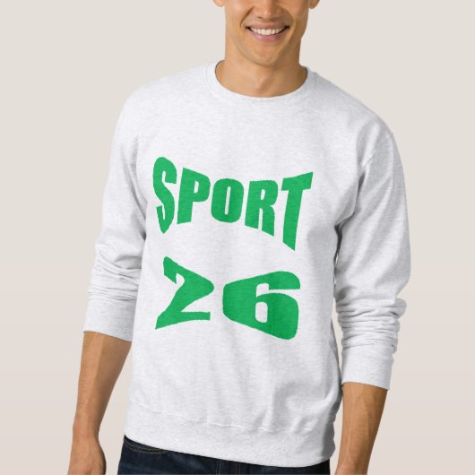 Men's Basic Sweatshirt ash SPORT 26 (Vorderseite)