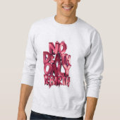 Mens Basic Sweatshirt Nodeath Only Rebirth Casual (Vorderseite)