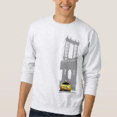 Mens Basic Sweatshirts New York Nyc Brooklyn (Vorderseite)
