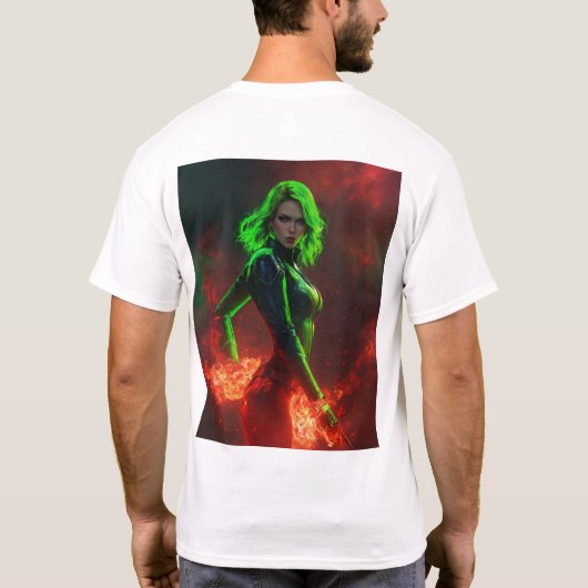 Mens Basic T - Shirt (Rückseite)