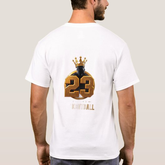 Men's Basic T-Shirt BASKETBALL (Rückseite)