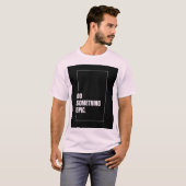 Men's Basic T - Shirt für eine Anweisung (Vorne ganz)
