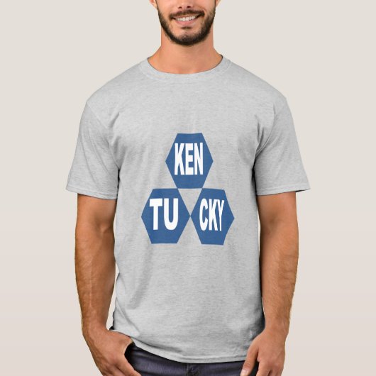Men's Basic T - Shirt gray DESIGN KY SPORT (Vorderseite)