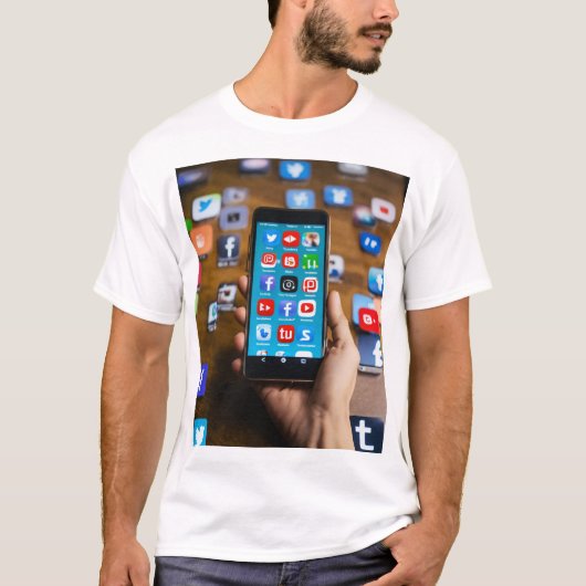 Mens Basic Tee Shirt (Vorderseite)