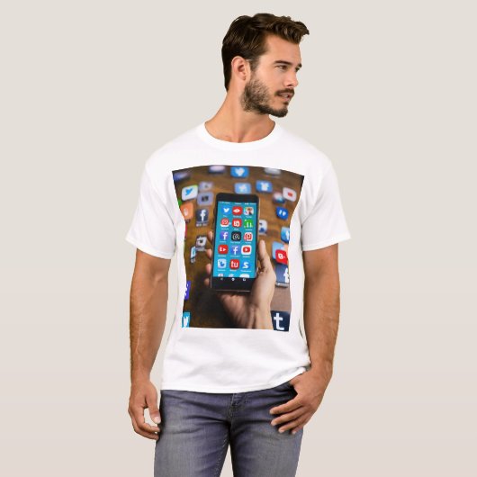Mens Basic Tee Shirt (Vorne ganz)