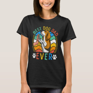Mens Beagle Best Dog Vater Ever Dog T-Shirt
