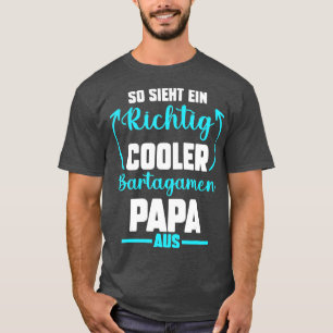 Mens Bearded Dragons Papa Vathers Day Vaterbart T-Shirt