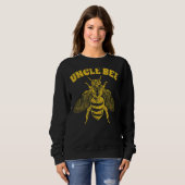 Mens Bee Beekeeper Behalte Onkel Bee Vatertag Sweatshirt (Vorne ganz)