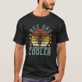 Mens Bee Vater | Honey Beekeeper Funny Beekeeping T-Shirt (Vorderseite)