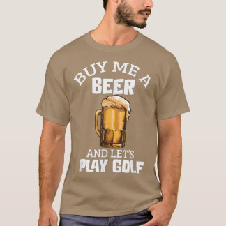Mens Beer Golf Vatertag trinken Drink Bier Hu T-Shirt