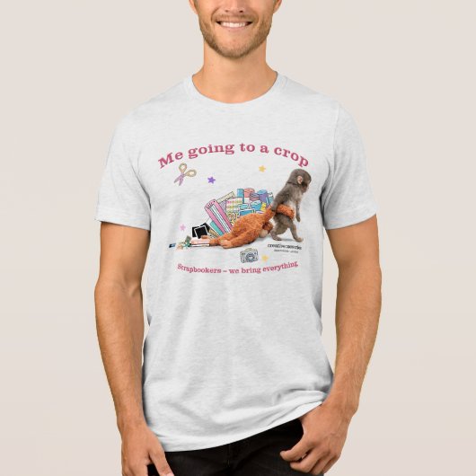 Men's Bella Canvas Punch Monkey Shirt (Vorderseite)